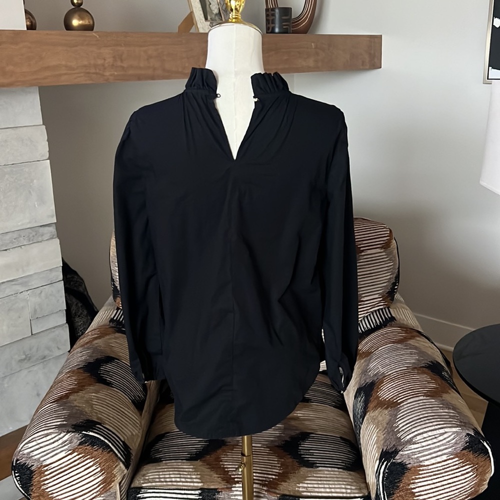 J.Crew Ruffle Sleeve Top - Picture 7 of 11